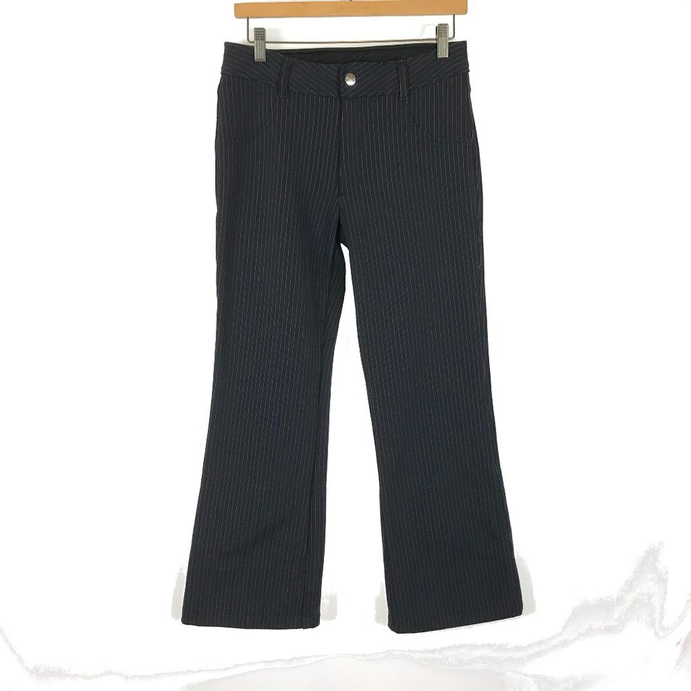 Size 6 afrc Pinstripe Bootcut Snow Ski Pants